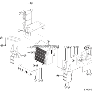 LGMG CMT66A 2025 - Covering assy - L3601-2736016961.S1C