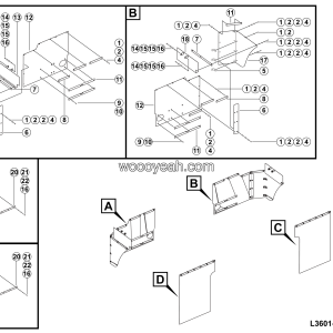 LGMG Off-Highway Dump Truck 2023 - Mudguard assy - L3601-2736017556
