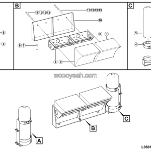 LGMG Off-Highway Dump Truck 2024 - Tage additional assy - L3601- 2736017617