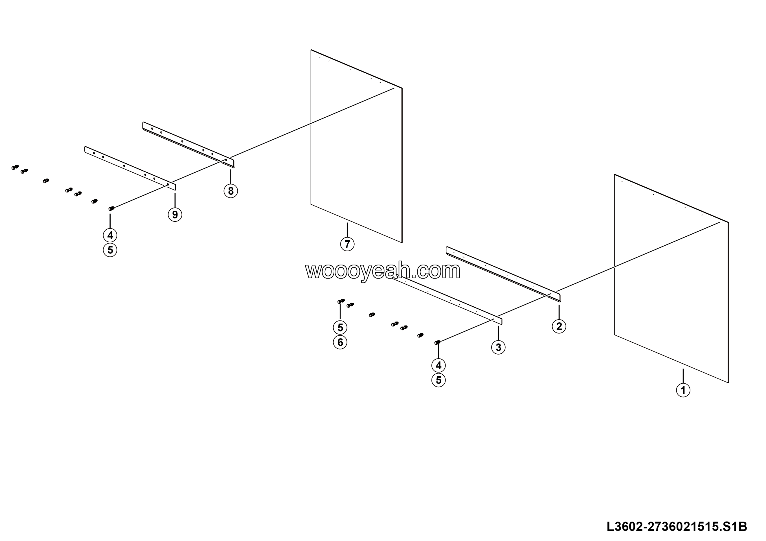 LGMG Mine Truck 2026 - Mudflap installation - L3602-2736021515.S1B