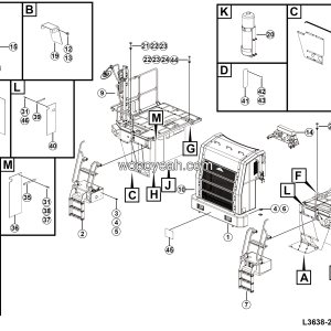 LGMG Mine Truck 2026 - Covering assy - L3638-2736384581.S1A