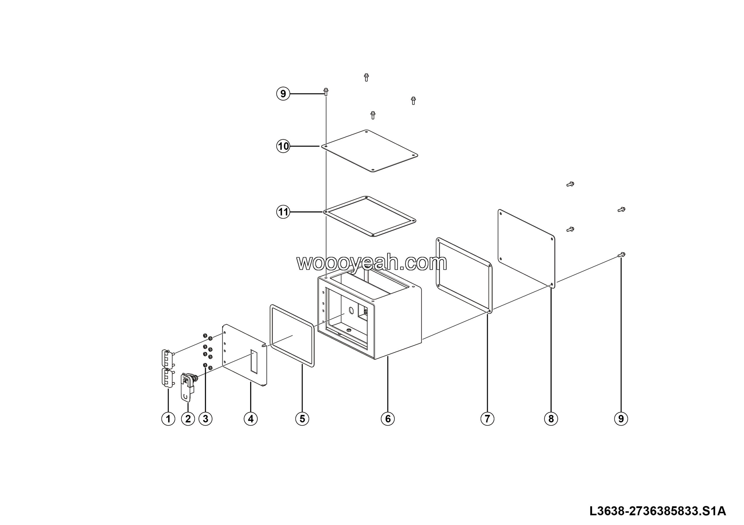 LGMG Mine Truck 2026 - Display fixing box installation - L3638-2736385833.S1A