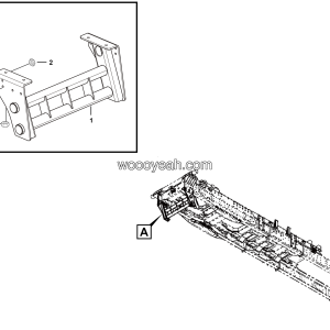 LGMG Off-Highway Dump Truck 2020 - Rear fence plate assy - L4200-2742010031