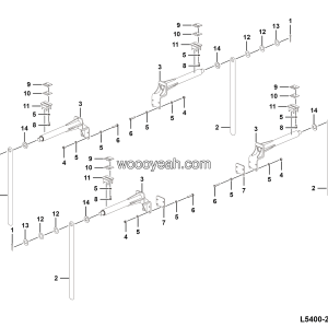 LGMG Off-Highway Dump Truck 2022 - Stone deflector assy - L5400-2754000110.S1A