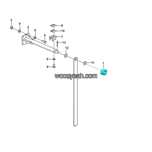 LGMG Off-Highway Dump Truck 2023 - Exhaust  assembly - L5400-2754000217