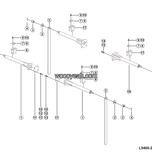 LGMG Off-Highway Dump Truck 2024 - Stone remover assy - L5400-2754000282.S1A