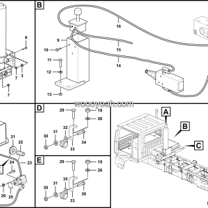 LGMG Mine Truck Mine Truck - Hydraulic lifting system - M1600-2716010696