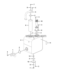 LGMG Off-Highway Dump Truck 2022 - Hydraulic oil tank assy - M1600-2716011135