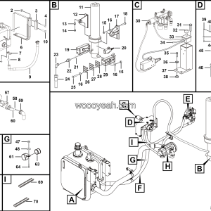 LGMG MT95H Mine Truck - Hydraulic lifting system - M1600-2716011250