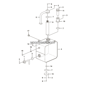 LGMG MT106 2025 - Hydraulic oil tank assy - M1600-2716011656