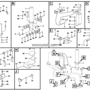 LGMG MT86H Mine Truck - Hydraulic lifting system - M1601-2716010735