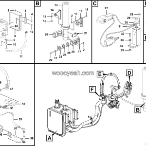 LGMG MT86H Mine Truck - Hydraulic lifting system - M1601-2716011044