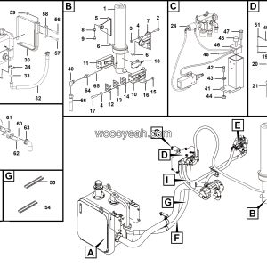 LGMG MT95H Mine Truck - Hydraulic lifting assembly - M1601-2716011520