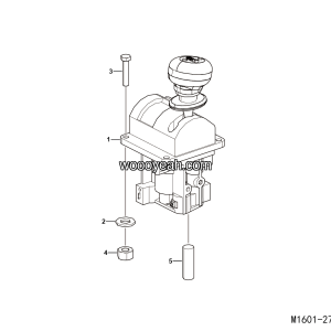 LGMG CMT66A 2025 - ASM-Control valve mounting assy - M1601-2716012872.S1A
