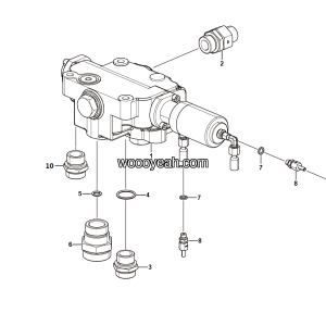 LGMG Off-Highway Dump Truck 2023 - ASM-Lift valve assy - M1601-2716013018