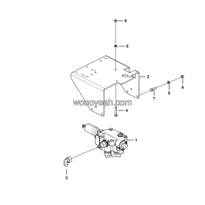 LGMG Off-Highway Dump Truck 2024 - mounting GP-lift valve - M1601-2716013208.S1A