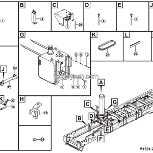 LGMG Off-Highway Dump Truck 2024 - Hydraulic lift assembly - M1601-2716013382.S1F