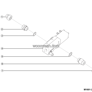 LGMG ？？？a？2？？？？？？？°a？2？¨？？？| 2025 - Lift valve mounting assembly - M1601-2716013741.S1A