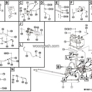 LGMG AT40 2025 - Hyd hoist assy - M1601-2716013962.S1F