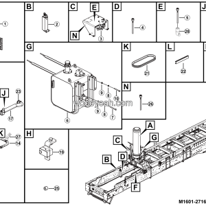 LGMG Off-Highway Dump Truck 2024 - Hydraulic lifting assy - M1601-2716014171.S1B