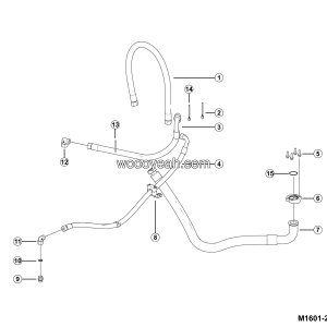 LGMG Off-Highway Dump Truck 2024 - Hoist accessories assy - M1601-2716014224.S1A