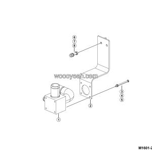 LGMG Off-Highway Dump Truck 2024 - Oil suction block assy - M1601-2716014557.S1A