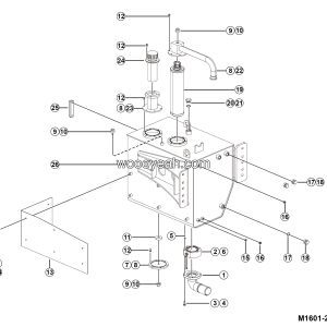LGMG RTH100 2025 - Hyd oil tank assy - M1601-2716014838.S1A