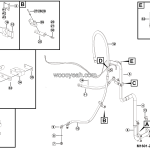 LGMG CMT66A 2025 - Hyd hoist accessory assy - M1601-2716014847.S1A