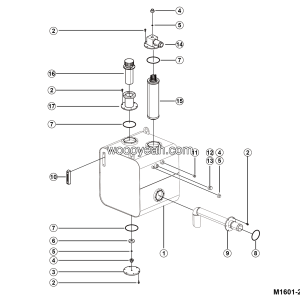 LGMG CMT66A 2025 - Hyd oil tank assy - M1601-2716014848.S1A