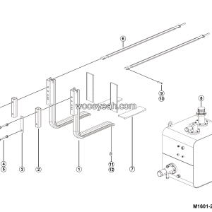 LGMG Mine Truck 2026 - Hyd oil tank assy - M1601-2716014879.S1C
