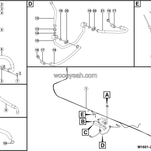 LGMG RTH100 2025 - Hoist line assy - M1601-2716015458.S1A