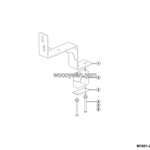 LGMG RTH100 2025 - Bracket assy - M1601-2716015467.S1A