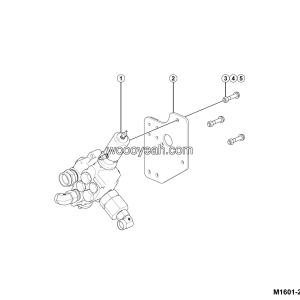 LGMG RTH100 2025 - Hoist valve assy - M1601-2716015762.S1A