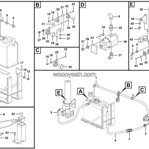 LGMG MT50 Mine Truck - Hydraulic lifting system - M1602-2716010836