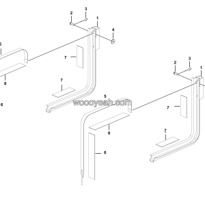 LGMG Off-Highway Dump Truck 2020 - Tank bracket assy - M1603-2716010890
