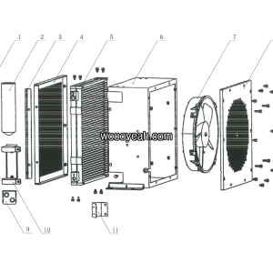 LGMG Off-Highway Dump Truck 2023 - Condenser assy - N0700-4190708206