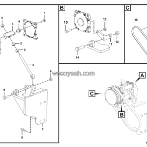 LGMG Mine Truck Mine Truck - Compressor assembly - N2100-2721010267