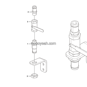 LGMG Off-Highway Dump Truck 2021 - Water valve assy - N2100-2721010384