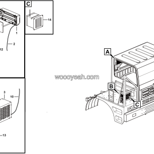 LGMG Off-Highway Dump Truck 2020 - Electric air conditioner assy - N2100-2721010467