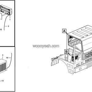 LGMG Off-Highway Dump Truck 2021 - Electric air conditioner assy - N2100-2721010468