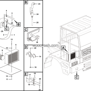 LGMG Off-Highway Dump Truck 2022 - Air conditioner assy - N2100-2721010582