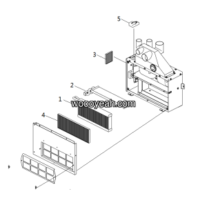 LGMG Off-Highway Dump Truck 2021 - Evaporatore assy GKZ33-5.0N - N2100-4130702681