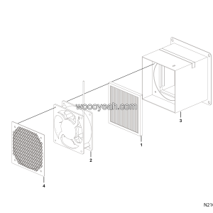 LGMG Off-Highway Dump Truck 2022 - Fresh air assy GK33-5.0M-100 - N2100-4190002309