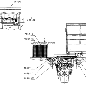 LGMG CMT65 Mine Truck - Air conditioner assy - N2101-2721010272.S