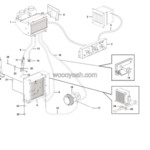 LGMG Off-Highway Dump Truck 2024 - Air conditioner assy - N2101-2721010442.S1E-G1