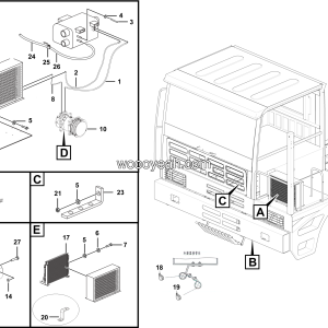 LGMG Off-Highway Dump Truck 2023 - Air conditioner assy - N2101-2721010580
