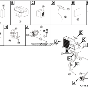 LGMG CMT66F 2025 - Air conditioner assy - N2101-2721010899.S1B