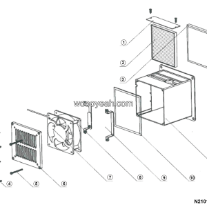 LGMG Off-Highway Dump Truck 2024 - Fresh air assy gk33-5.0k-850 - N2101-4190710872