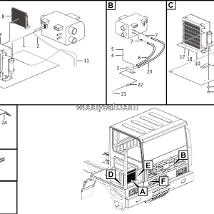 LGMG Off-Highway Dump Truck 2021 - Air conditioner assy - N2102-2721010469.S1A