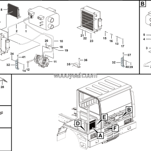 LGMG Off-Highway Dump Truck 2023 - Air conditioner assy - N2104-2721010340